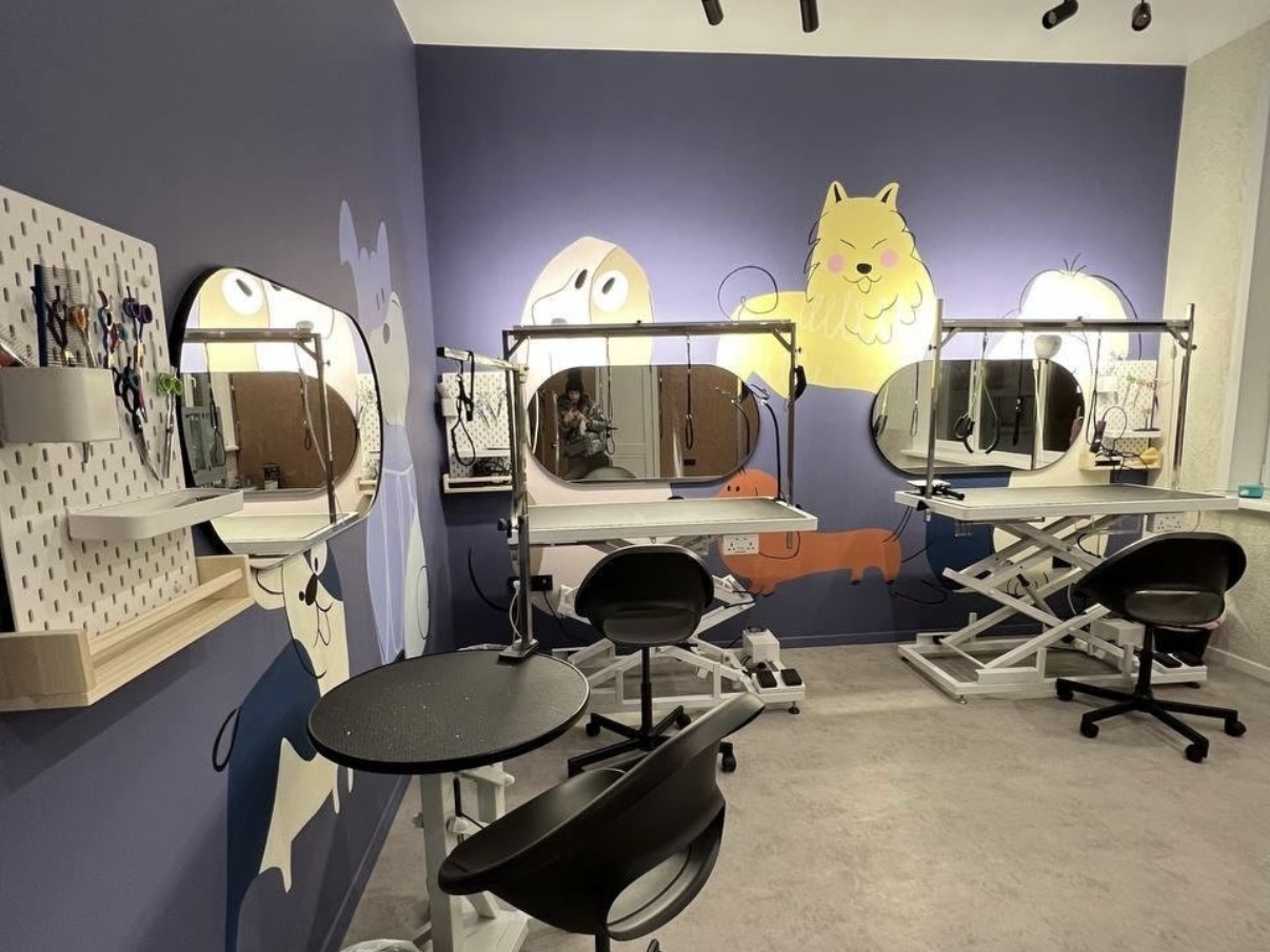 Интерьер салона COSMOS GROOM